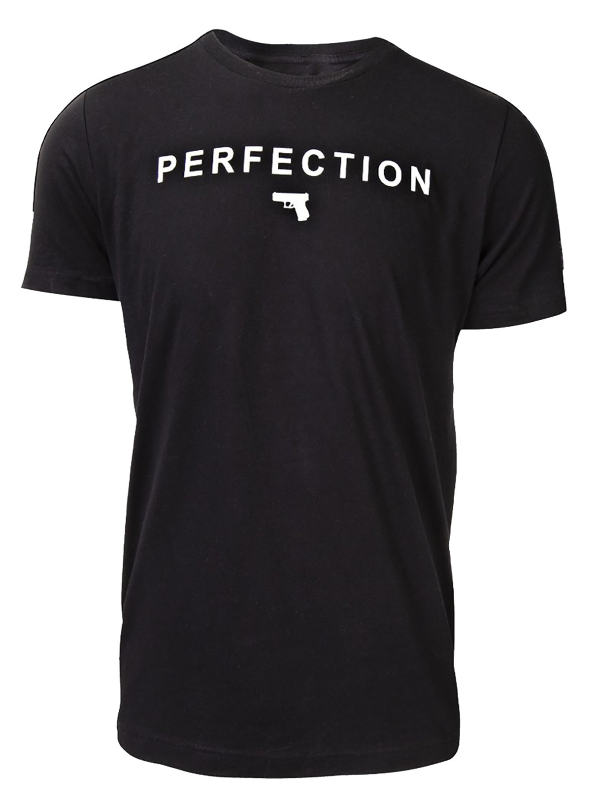 Glock Perfection Pistol Black Cotton Short Sleeve T-Shirt Large