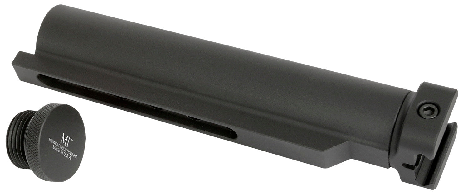 Midwest Industries MISTAP Stock Tube Adaptor AR-Platform Black Hardcoat Anodized Aluminum Mil-Spec