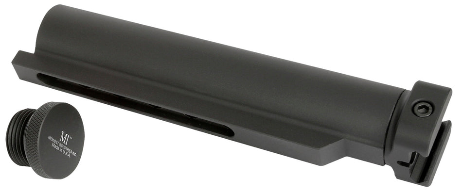 Midwest Industries MISTAP Stock Tube Adaptor AR-Platform Black Hardcoat Anodized Aluminum Mil-Spec