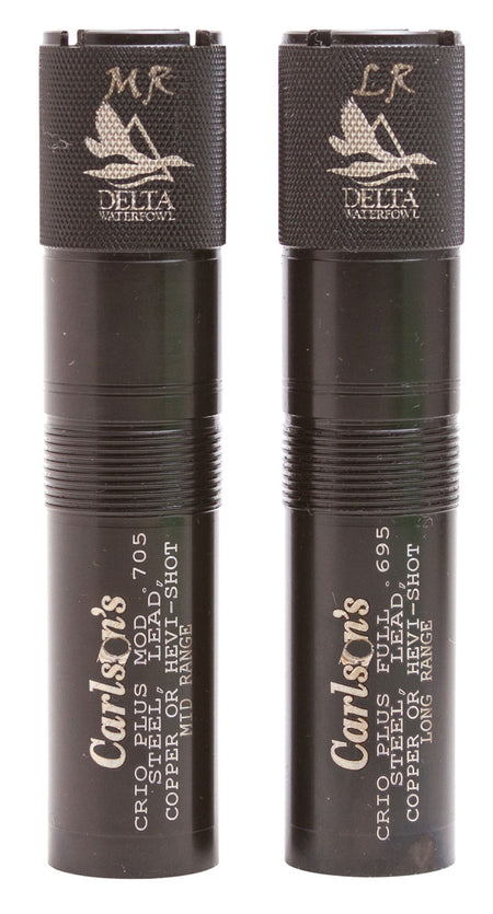 Carlson's Choke Tubes 07570 Delta Waterfowl Benelli Crio Plus 12 Gauge Mid/Long Range Knurled Choke 17-4 Stainless