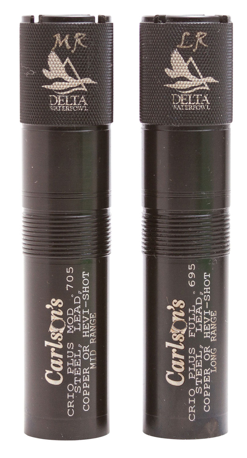 Carlson's Choke Tubes 07570 Delta Waterfowl Benelli Crio Plus 12 Gauge Mid/Long Range Knurled Choke 17-4 Stainless