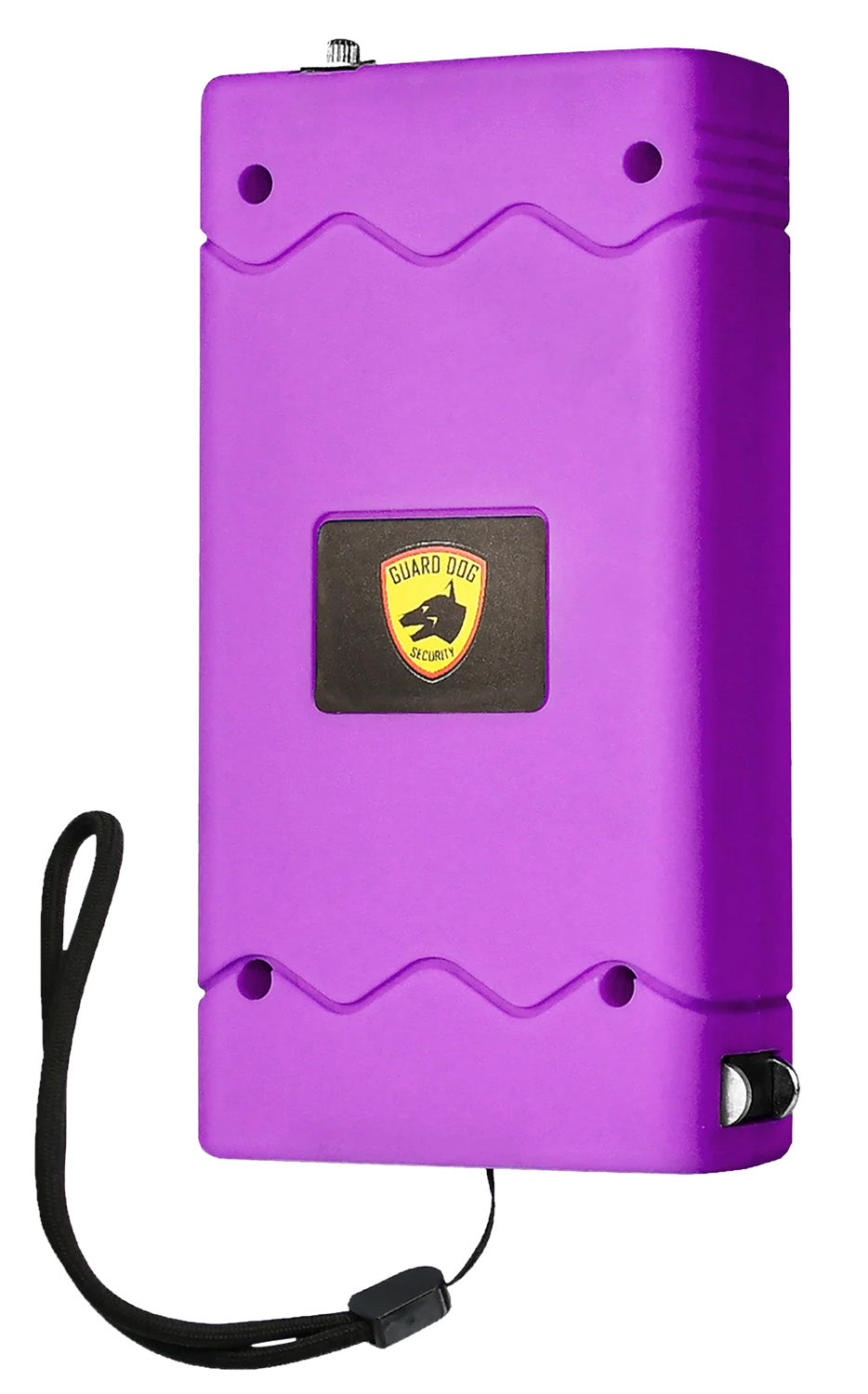 Guard Dog Disabler Stun Gun Purple Rubber Coated with LED Flashlight