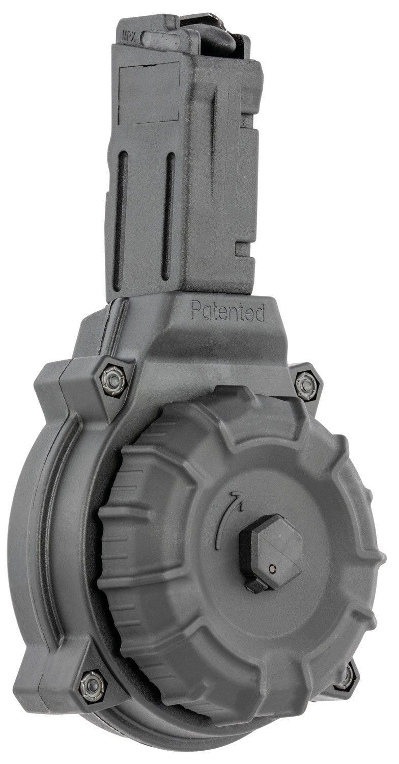 ProMag DRMA21 50rd Drum Magazine 9mm Luger for Sig MPX Black DuPont Zytel Polymer