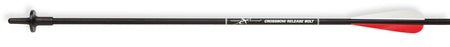 Carbon Express 55604 Crossbow Release Bolt Black/Red 22 Inch Carbon Fiber
