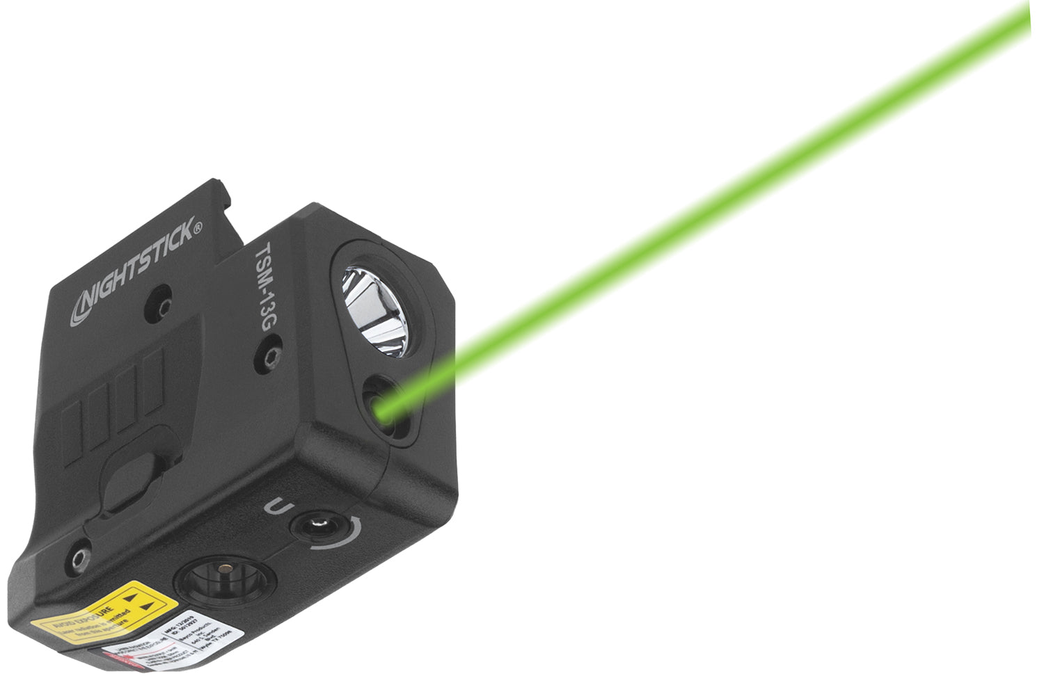 Nightstick TSM13G Subcompact Weapon-Mounted Light with Green Laser for Sig Sauer P365/XL/SAS Black 150 Lumens
