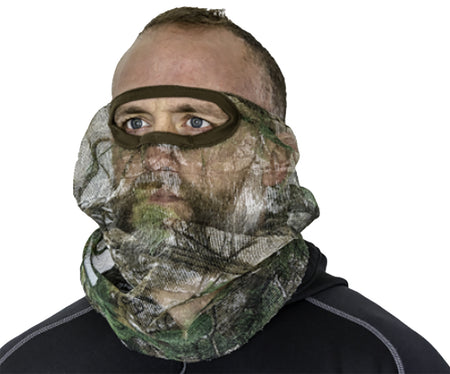 HS Strut 3/4 Face Mask Realtree Edge Camo Mesh OSFA