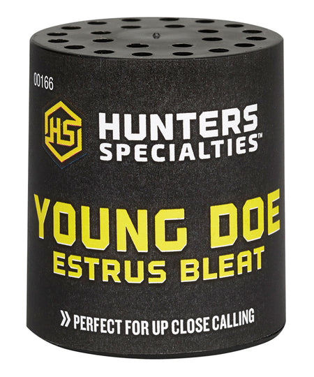 Hunters Specialties 00166 Young Doe Estrus Can Call for Deer Black