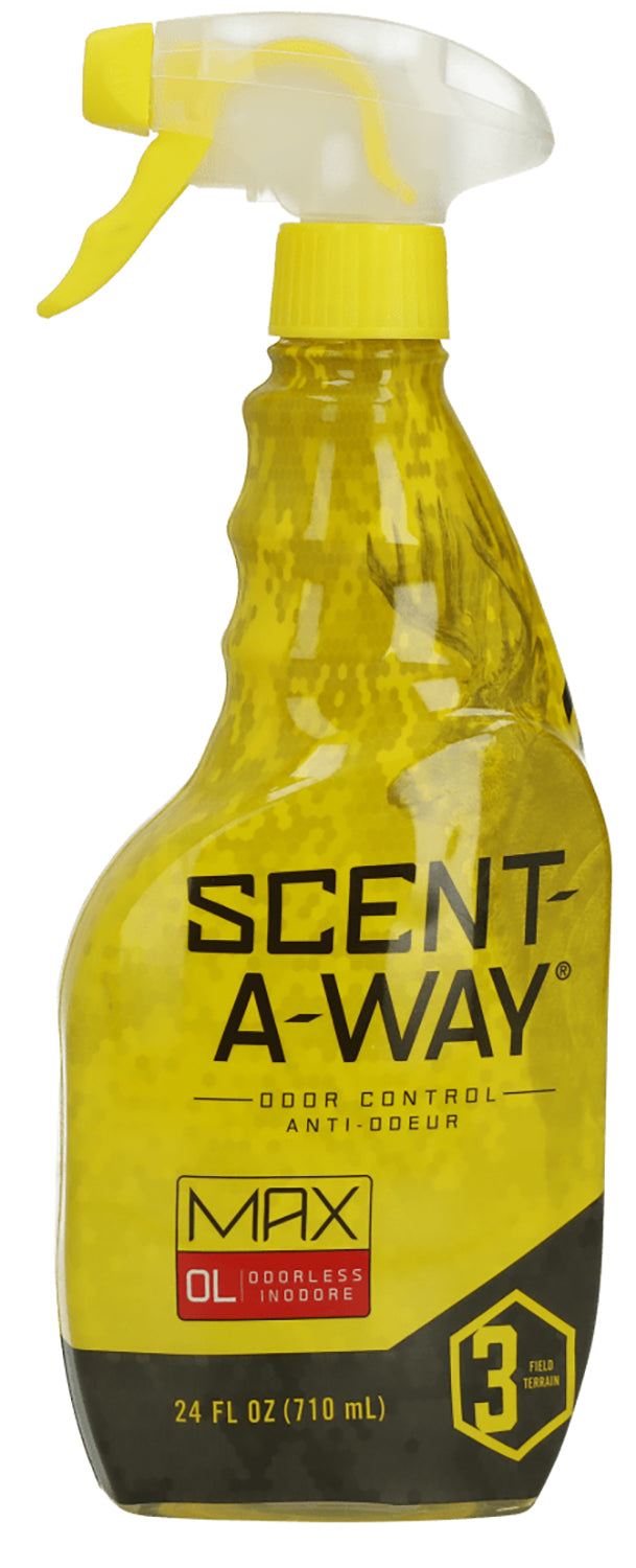 Scent-A-Way 100083 Max Odorless Field Spray Odor Eliminator 24 oz Trigger Spray