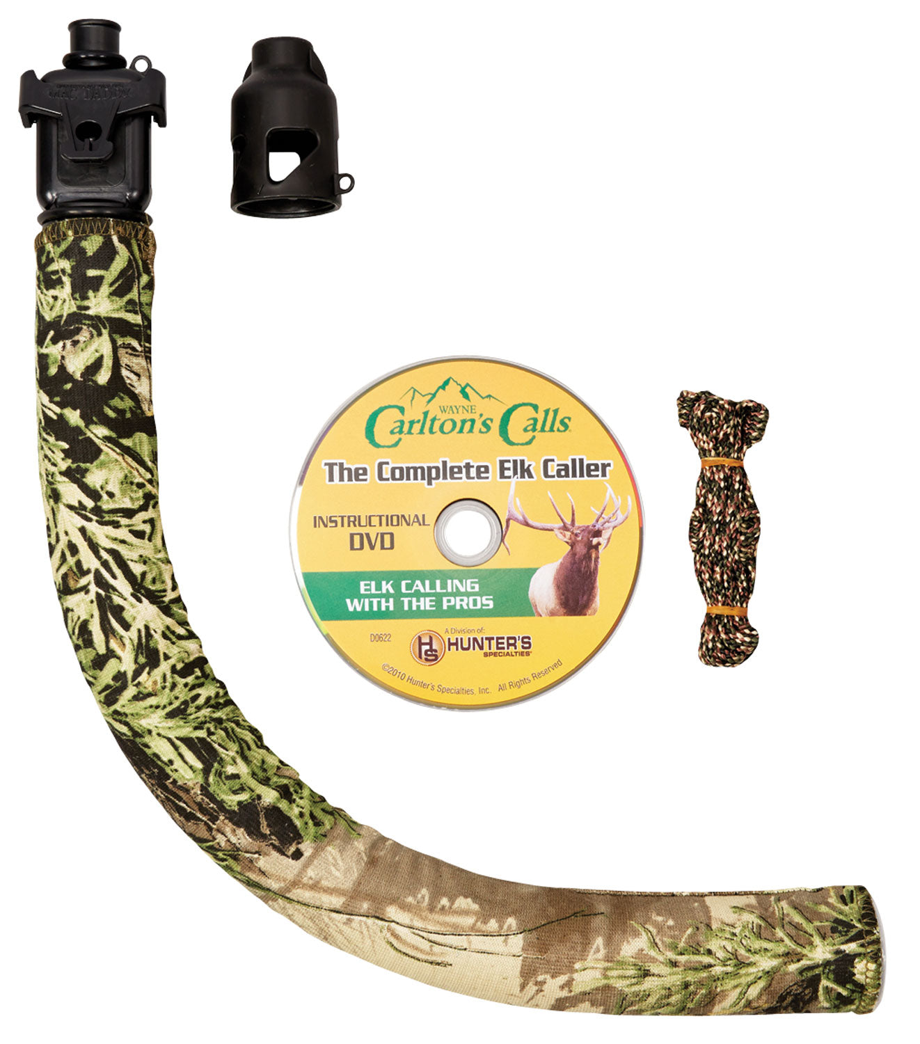 Wayne Carlton's Calls 70175 Mac Daddy Elk Tube Call Advantage Max-1 HD Camo