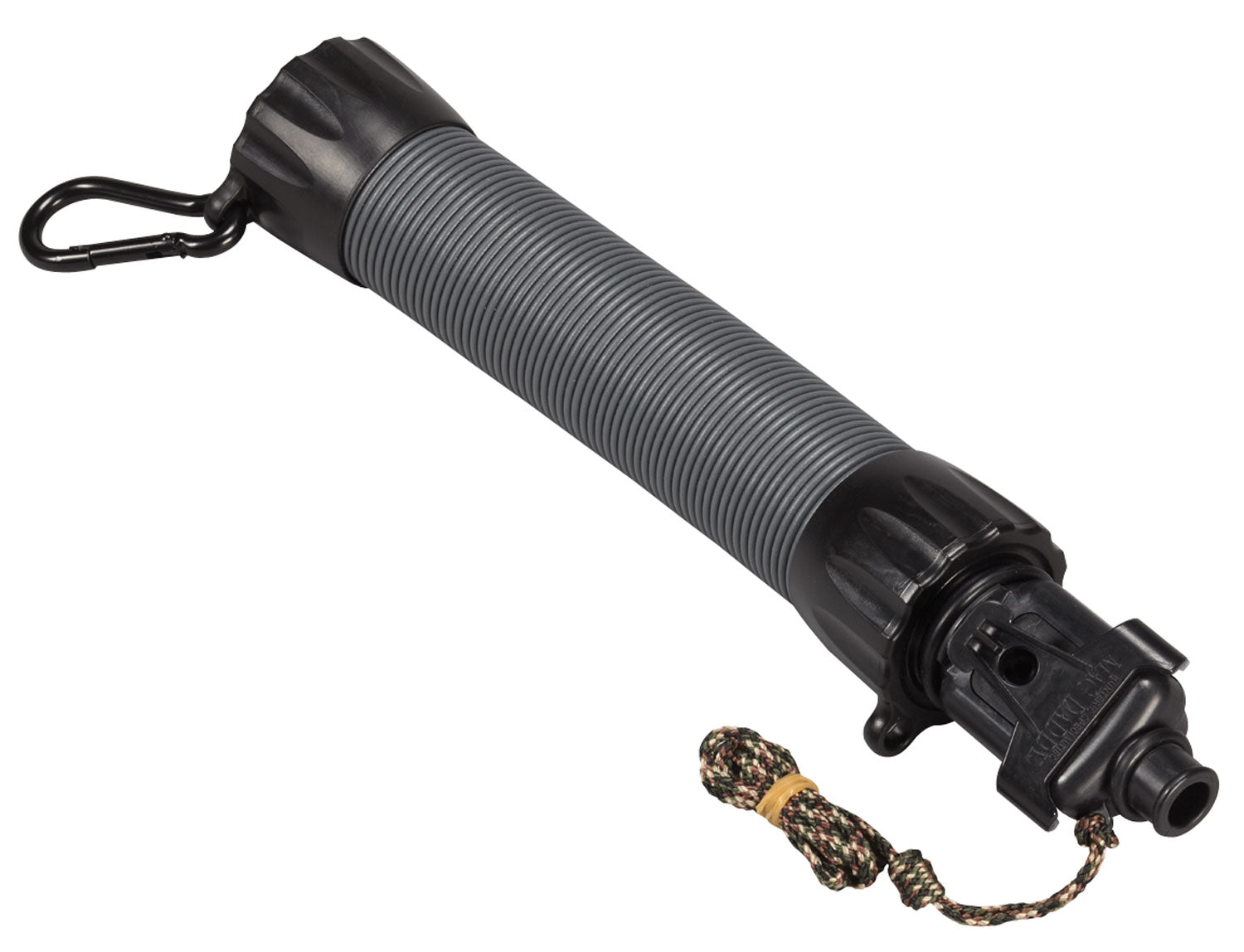 Wayne Carlton's Calls 70374 Qwik Bugle Mac Daddy Combo Elk Tube Call Black Plastic