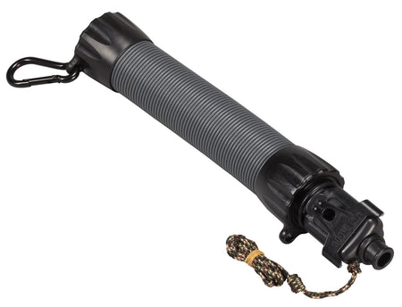 Wayne Carlton's Calls 70374 Qwik Bugle Mac Daddy Combo Elk Tube Call Black Plastic