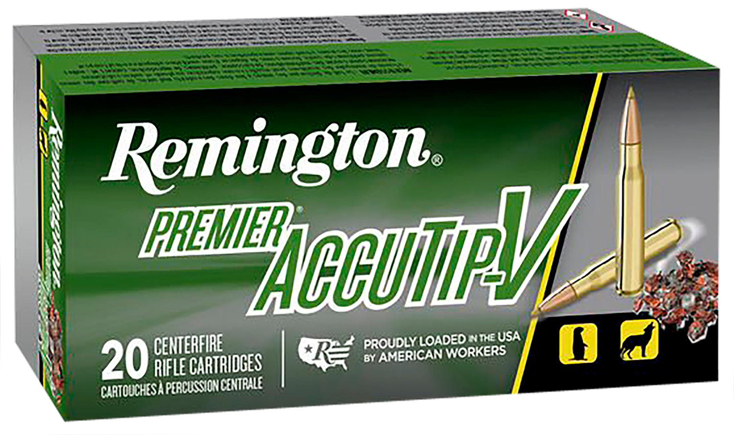 Remington Premier AccuTip Pointed Soft Point .204 Ruger 40 gr PolyTip ammo