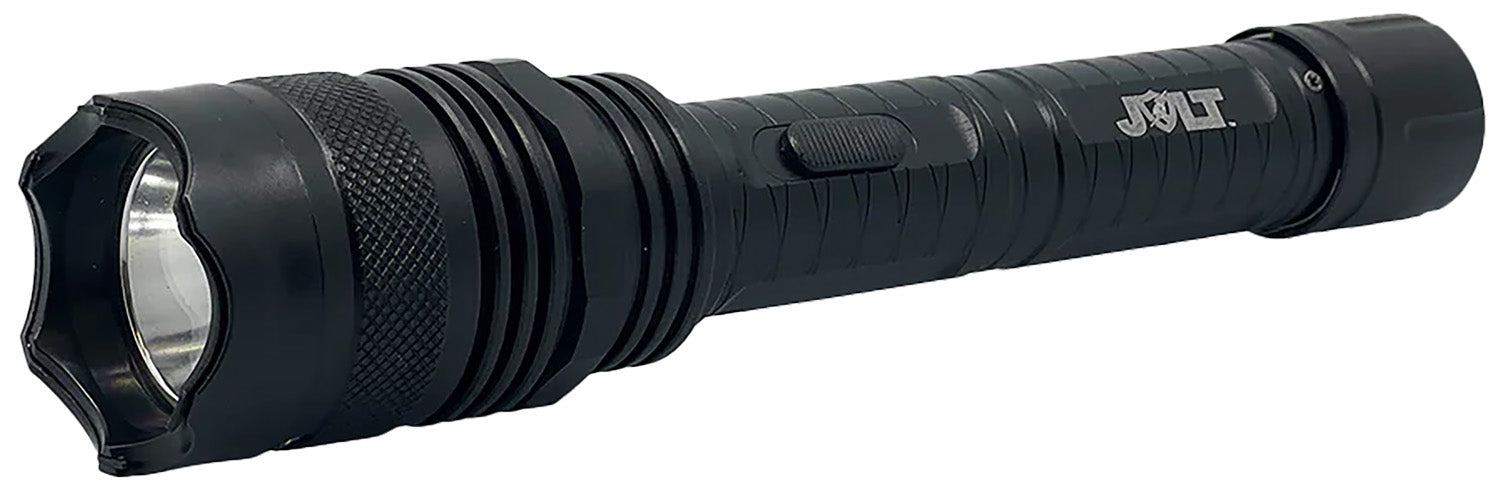 Mace Flash Stun Gun Black Aluminum with Multi-Mode LED and Carry Strap