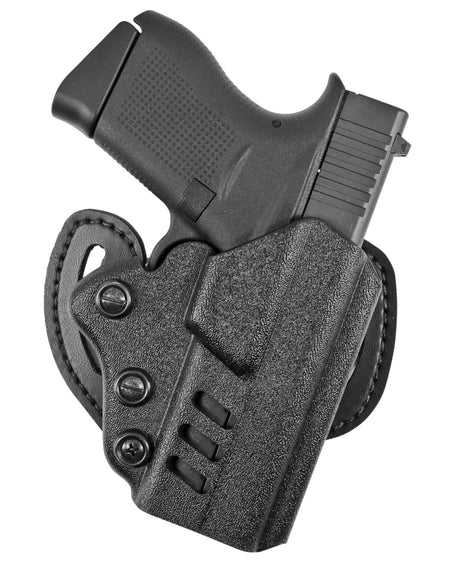 DeSantis Facilitator OWB Black Kydex Belt Slide Holster for Glock 43/43X Right Hand