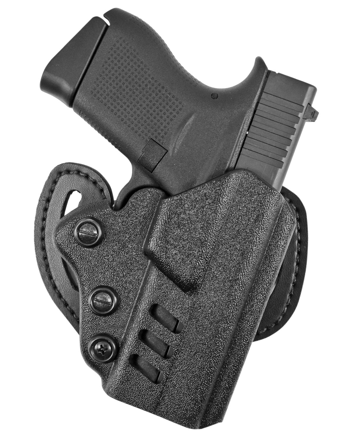 DeSantis Facilitator OWB Black Kydex Belt Slide Holster for Sig P365/P365 SAS Right Hand