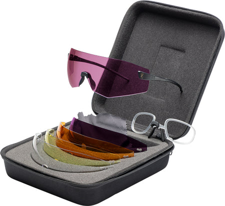 Browning Competition Series Shooting Glasses with 5 Lenses and Case