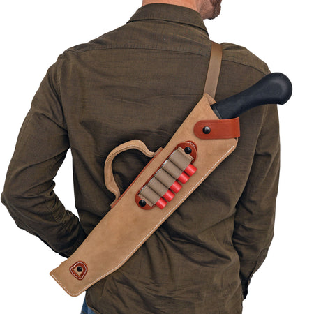 DeSantis Gunhide A88NJG1Z0 Kurz Shotgun Scabbard Natural Leather 14" .410 Gauge