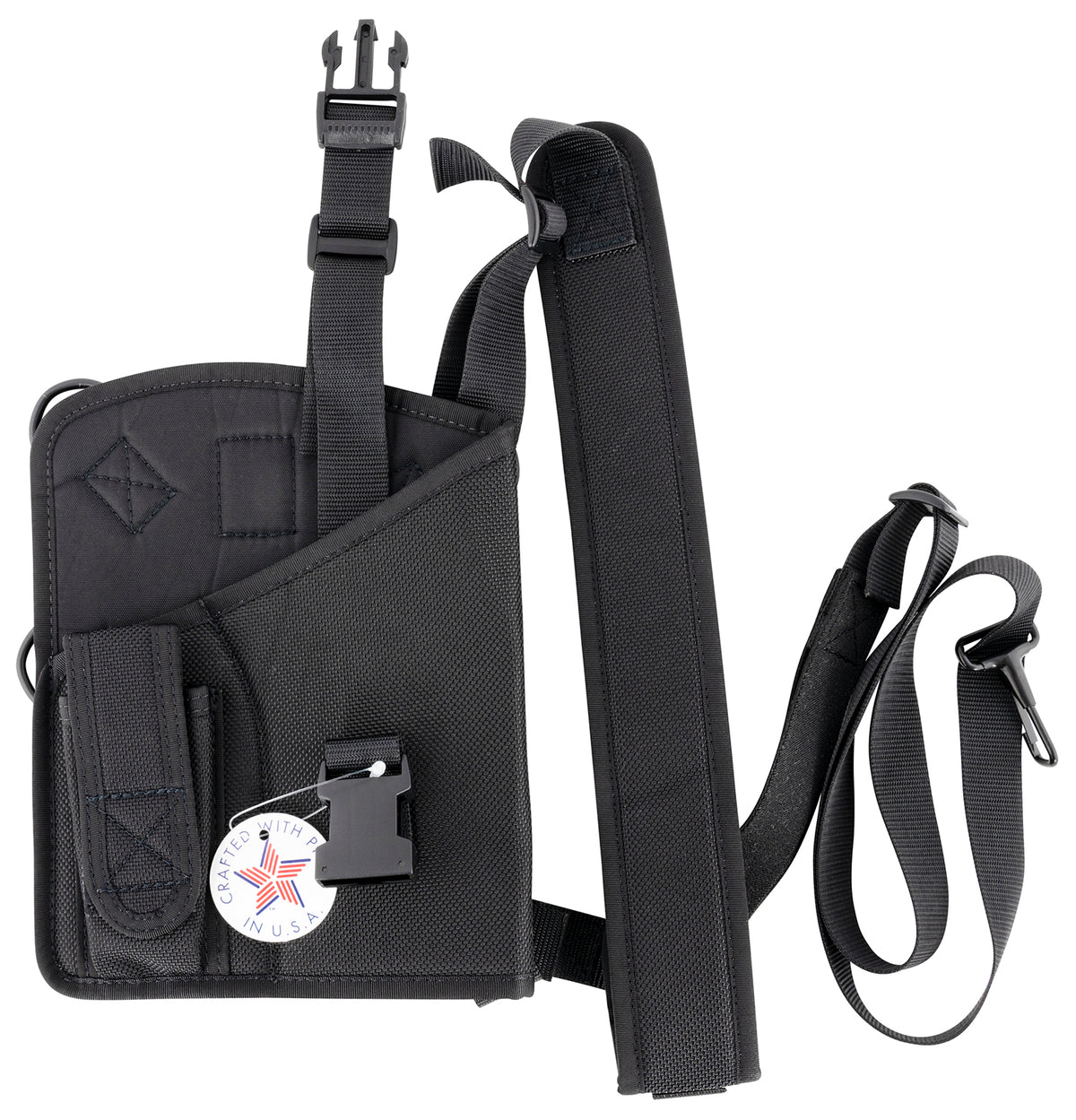 DeSantis Gunhide M72BALAZ0 Yukon Hunting Rig Nylon Shoulder Holster Fits 1911 Colt Govt Right Hand