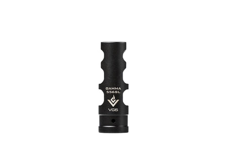 Aero Precision APVG100038A VG6 Gamma 556SL Black Nitride Muzzle Brake 1/2"-28 tpi for AR-15 5.56x45mm