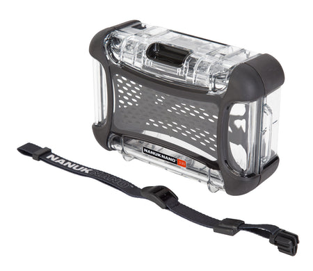 Nanuk Nano 330 Clear Polycarbonate Hard Case with PowerClaw Latches and Carry Strap