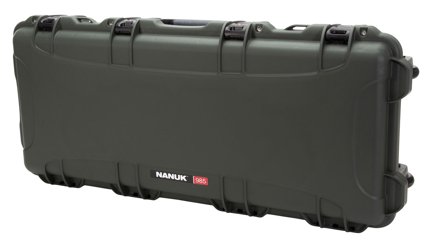 Nanuk 985 AR15 Case 36" Olive Polymer with Custom Foam Insert