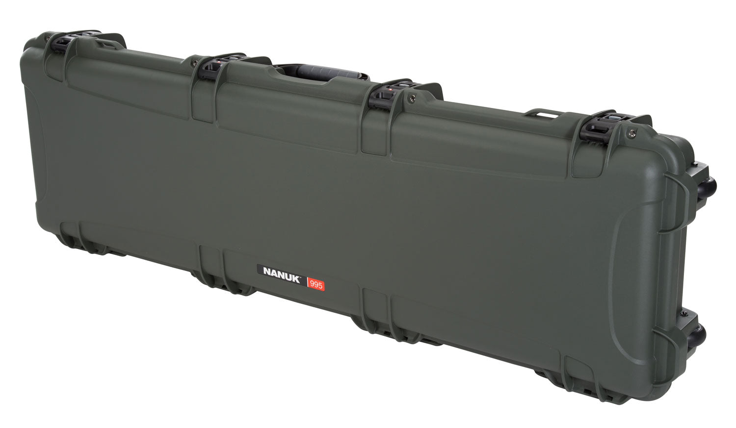 Nanuk 995 52" Olive Resin Hard Case with Foam Padding for Firearms