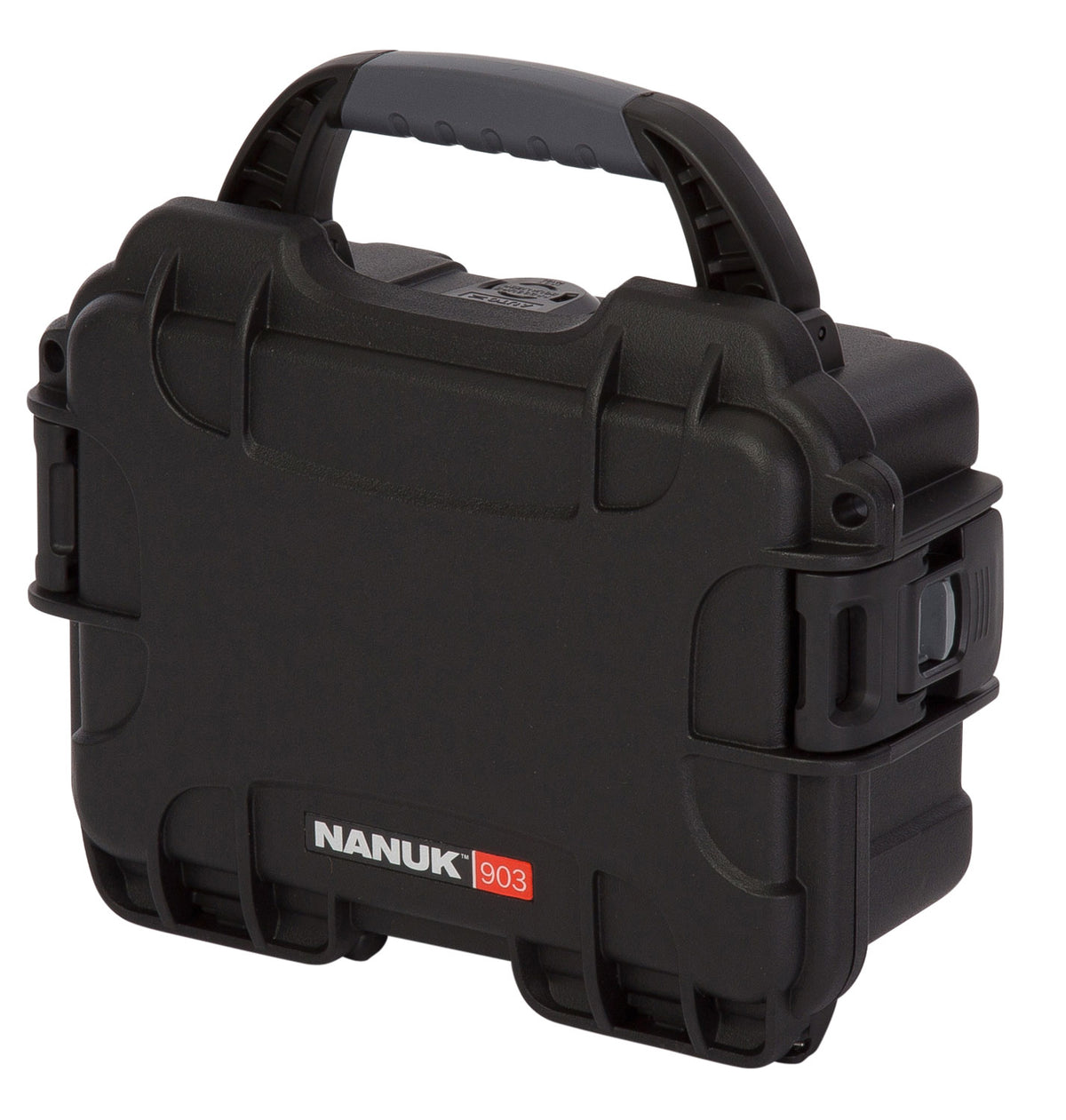 Nanuk 903 Impact-Resistant Black Polymer Hard Case with Foam Padding and PowerClaw Latches