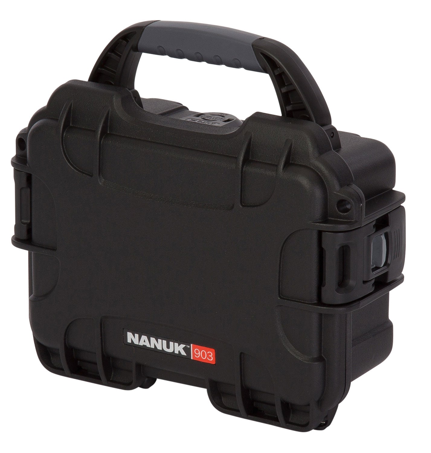 Nanuk 903 Impact-Resistant Black Polymer Hard Case with Foam Padding and PowerClaw Latches