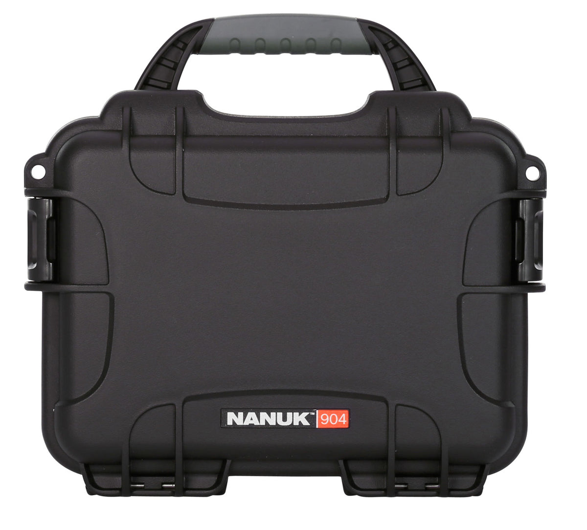 Nanuk 904 Waterproof Black Resin Hard Case with Foam Padding and Airline Approval