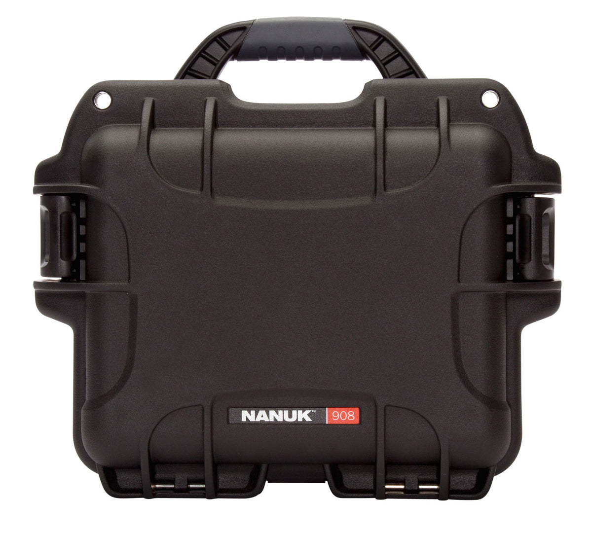 Nanuk 908 Waterproof Black Resin Hard Case with Foam Padding and Airline Approval