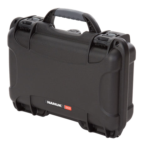Nanuk 909 Waterproof Black Resin Hard Case with Foam Padding and Airline Approval