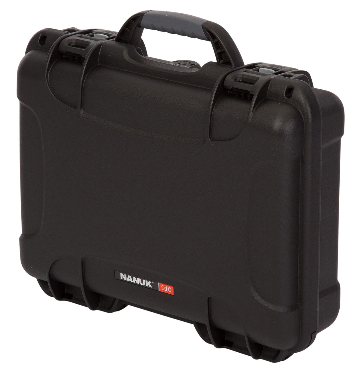 Nanuk 910 Waterproof Black Resin Hard Case with Foam Padding and Airline Approval