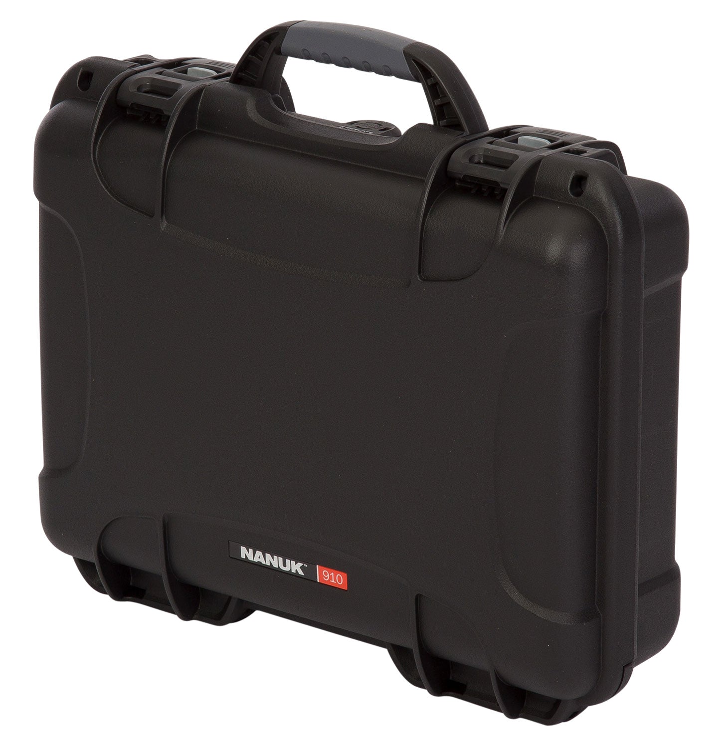 Nanuk 910 Waterproof Black Resin Hard Case with Foam Padding and Airline Approval