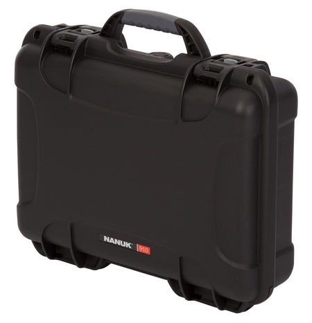 Nanuk 910 Waterproof Black Resin Hard Case with Foam Padding and Airline Approval