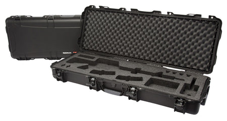 Nanuk 990 AR15 Black Polymer Case with Foam Padding and Lockable Latches