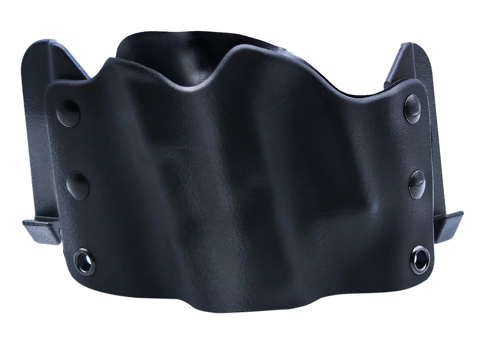 Stealth Operator Compact Clip OWB Holster Black Polymer Fits Springfield XD/Glock/Taurus 24/7 Belt Clip Left Hand