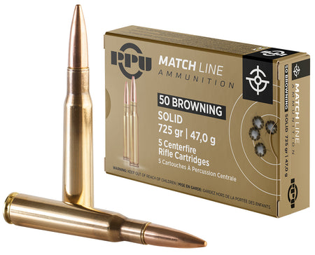 Prvi Partizan Match .50 BMG 725 gr FMJ ammo