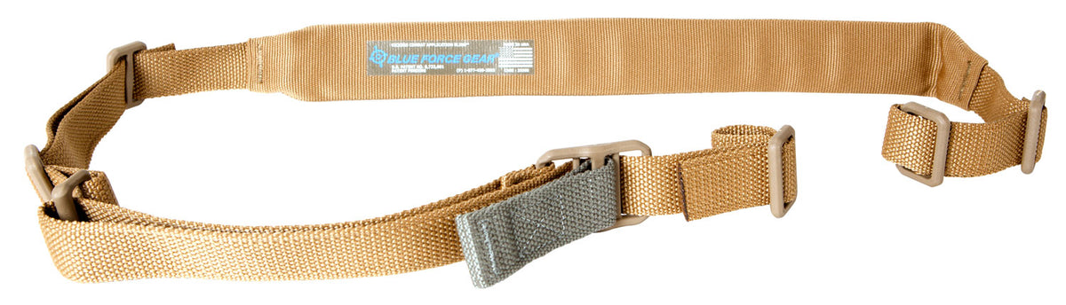 Blue Force Gear VCAS200OACB Vickers Coyote Brown Cordura Padded Two-Point Rifle Sling