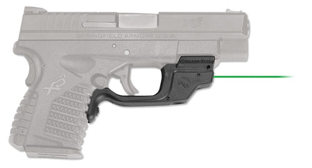 Crimson Trace 0147201 Laserguard Springfield XD-S Green Laser Sight, Black Polymer