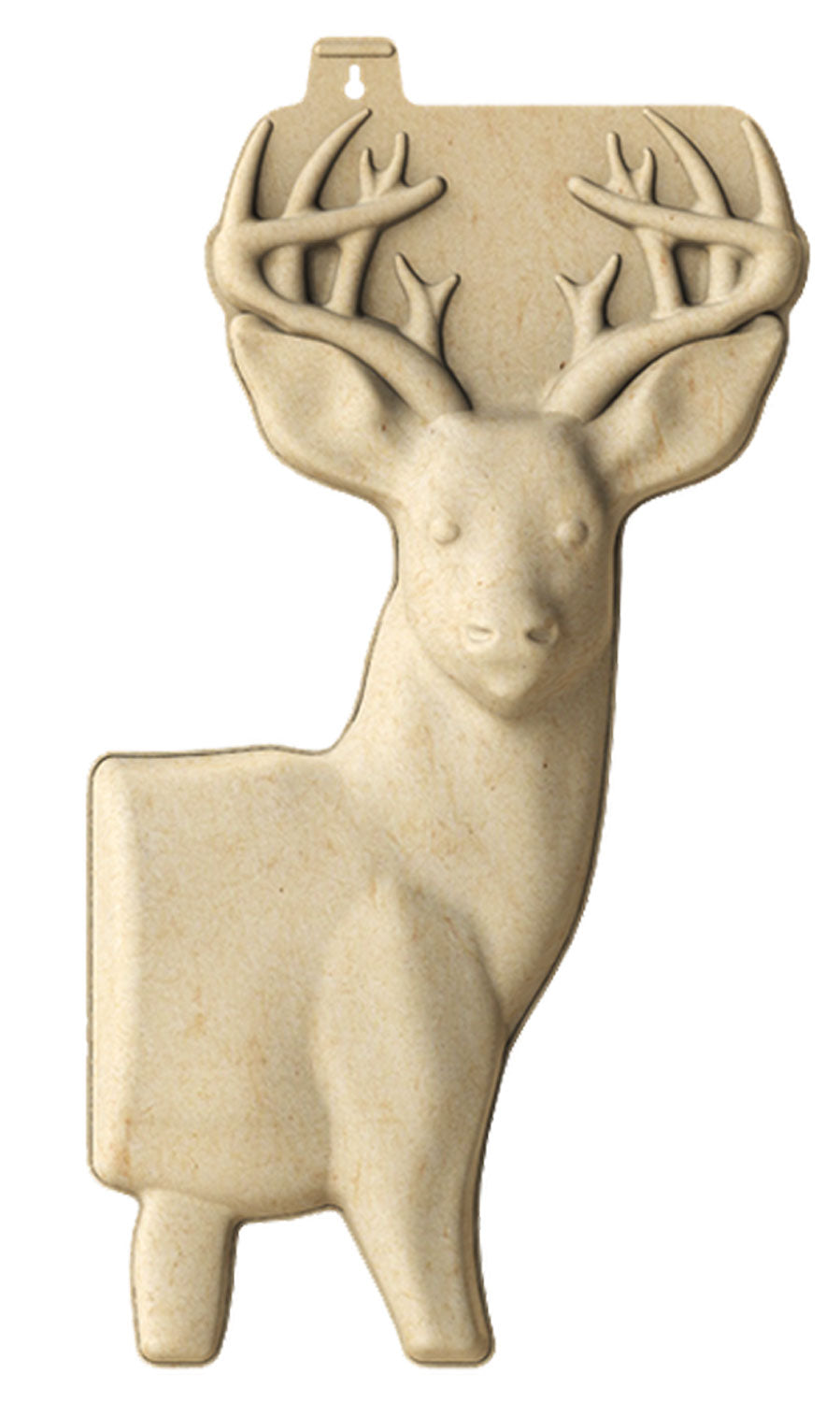 Birchwood Casey 3DTDTDEER 3D Deer Shooting Target 31.25" x 17" x 4" Tan 3 Per Pack