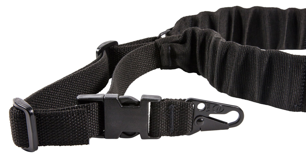 Blue Force Gear UDC200BGHKBK UDC Black Cordura Padded Bungee Single-Point Sling for AR Platform