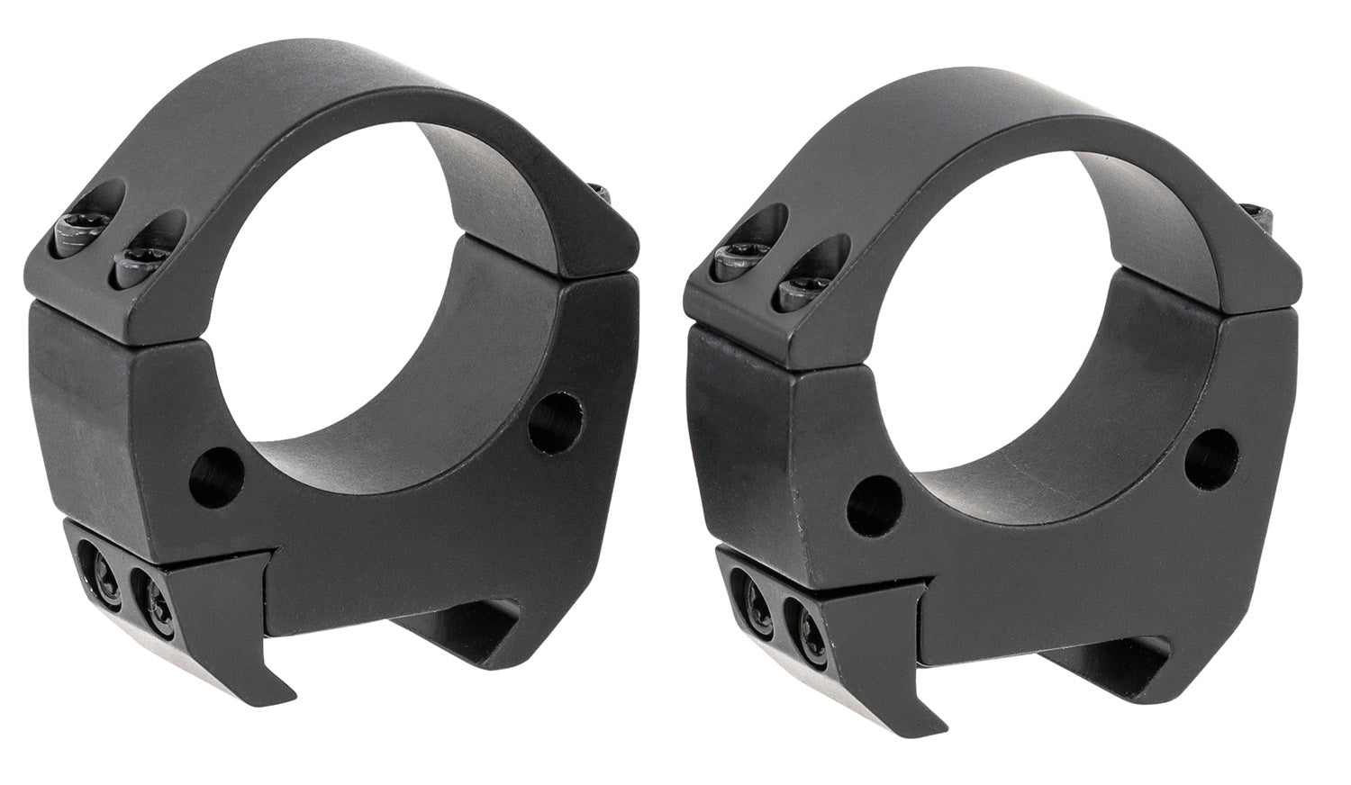 Talley TMS30M Modern Sporting 30mm Medium Scope Rings Black Anodized Picatinny Rail 0 MOA
