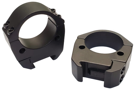 Talley TMS34M Modern Sporting 34mm Medium Scope Rings Black Anodized Picatinny Rail 0 MOA