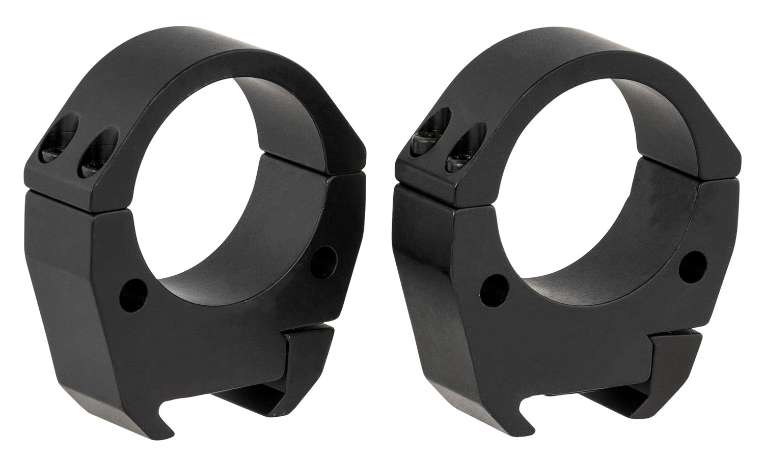 Talley TMS34H Modern Sporting 34mm High Scope Rings Black Anodized Picatinny Rail 0 MOA