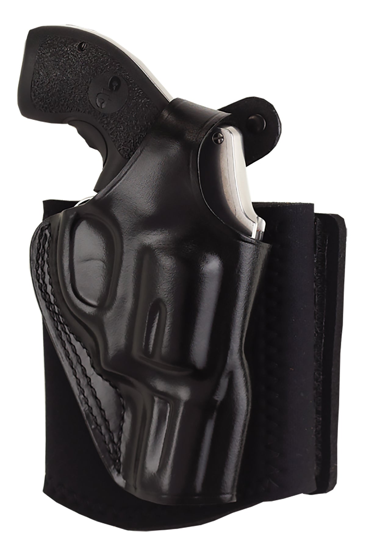 Galco AG870RB Ankle Glove Black Leather Ankle Holster for Sig P365/P365XL, Fits Ankles up to 13" - Right Hand