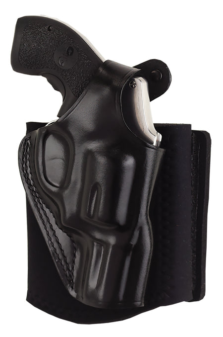 Galco AG870RB Ankle Glove Black Leather Ankle Holster for Sig P365/P365XL, Fits Ankles up to 13" - Right Hand