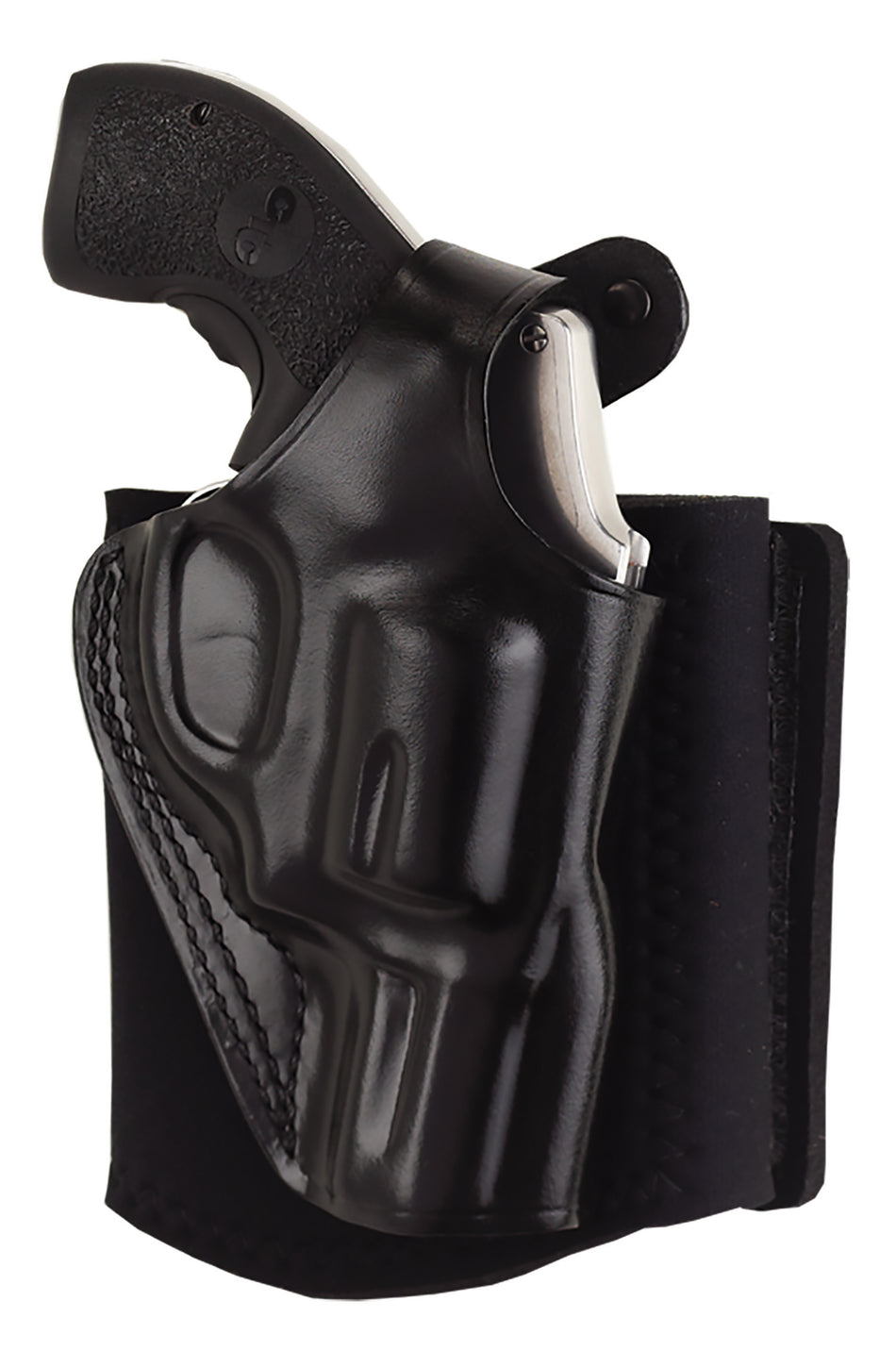 Galco AG870RB Ankle Glove Black Leather Ankle Holster for Sig P365/P365XL, Fits Ankles up to 13" - Right Hand