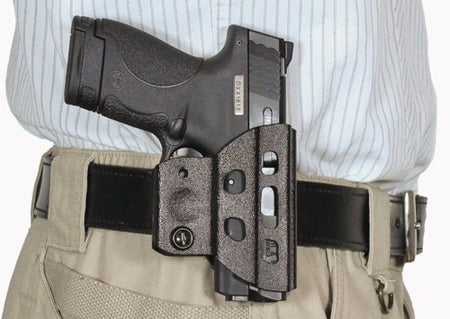 DeSantis Champ OWB Kydex Holster Ambidextrous S&W M&P Shield 9/40 Black