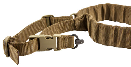 Blue Force Gear UDC200BGPBCB UDC Sling Coyote Tan Cordura Padded Bungee Single-Point AR