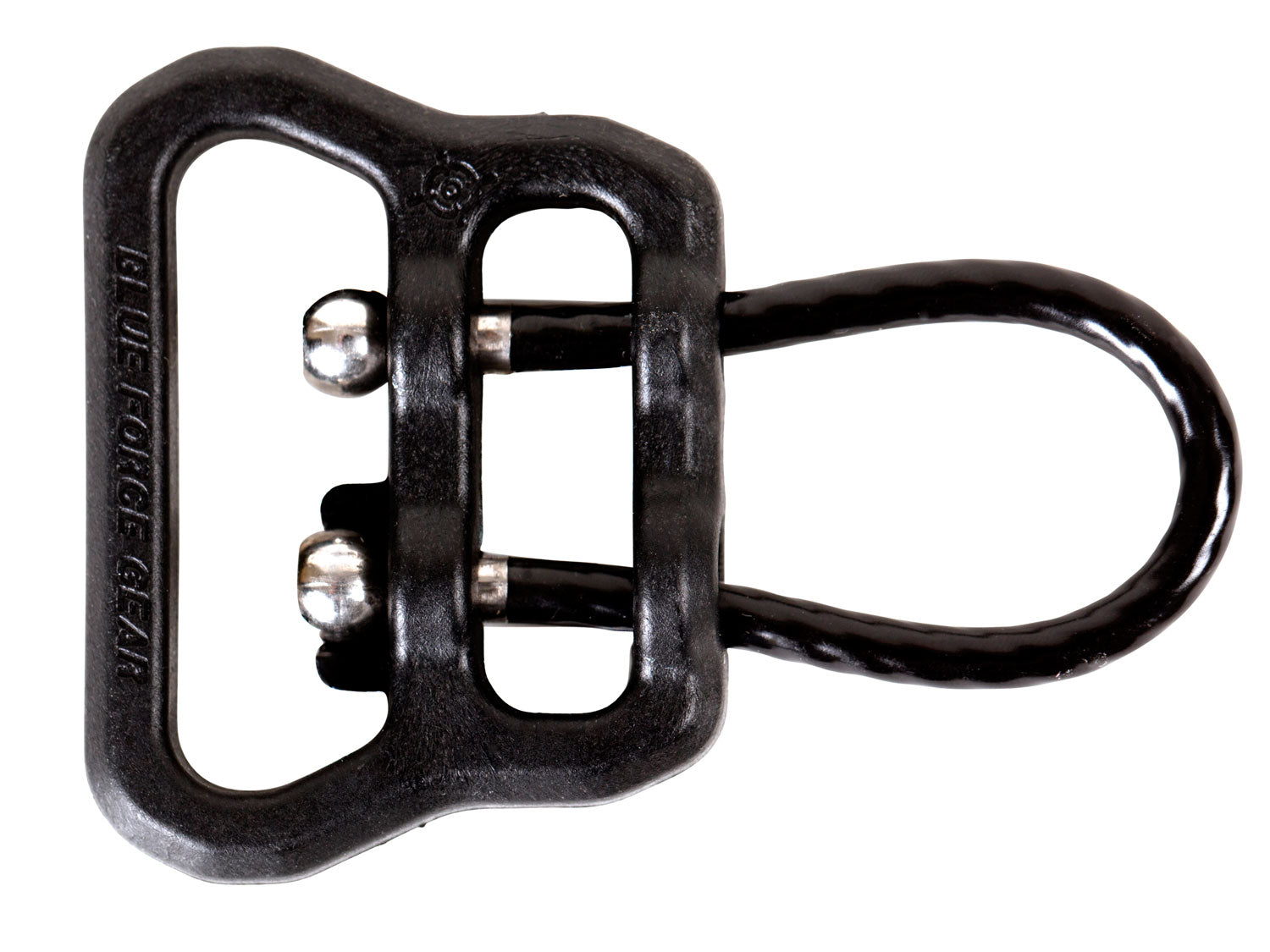 Blue Force Gear UWLUL1125BK ULoop 1.25" Quick-Detach Sling Attachment, Black Nylon/Stainless Steel